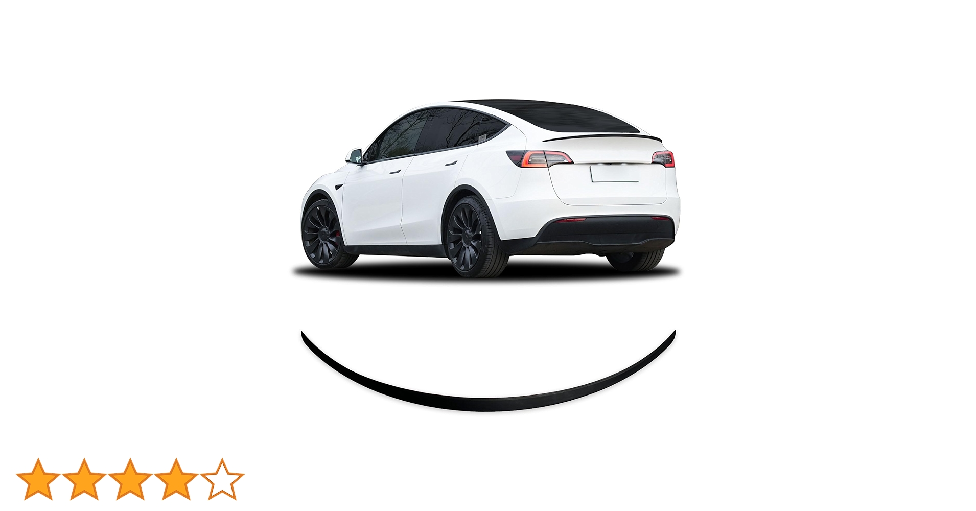 Amazon | Tesla モデルYスポイラー リアスポイラーウィング 2020-2023